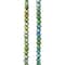Green Iridescent Glass Faceted Beads, 3mm by Bead Landing™